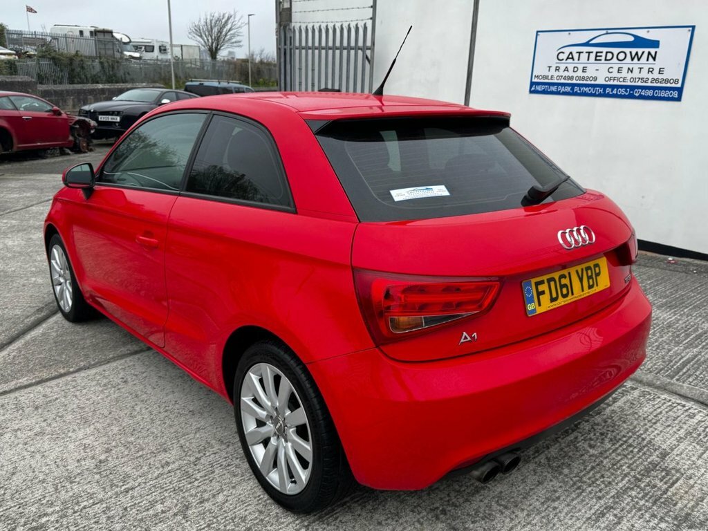 Audi A1 1.4L Sport FD61YBP Red #3