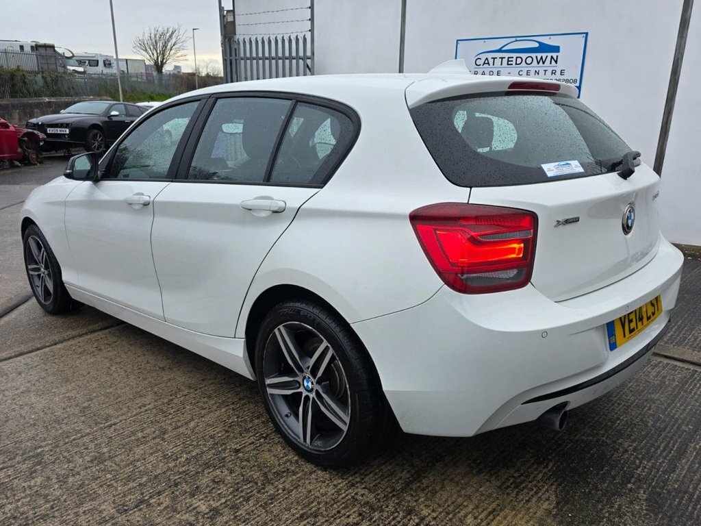 BMW 1 Series 2L Sport YE14LSY White #3