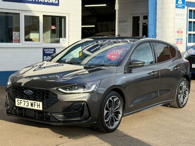 Ford Focus Ecoboost St-line X Hatchback Grey