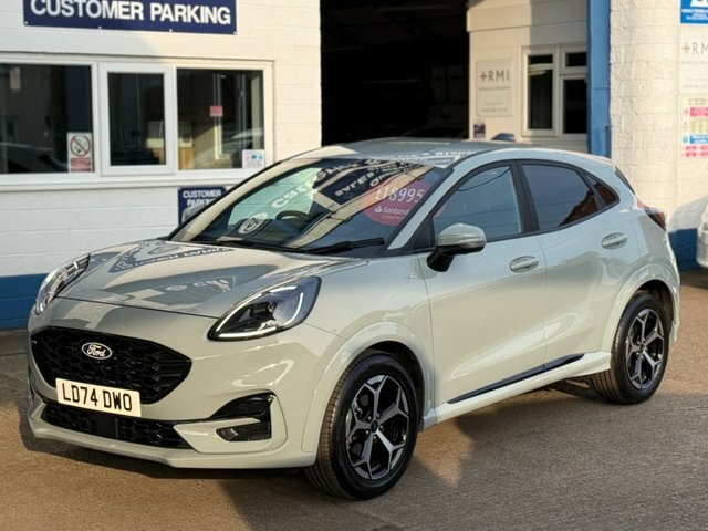 Ford Puma Ecoboost Mhev St-line Suv Grey