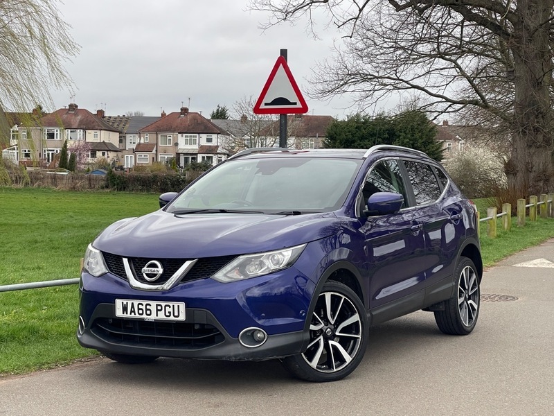 Nissan Qashqai Dci Tekna WA66PGU Blue #2