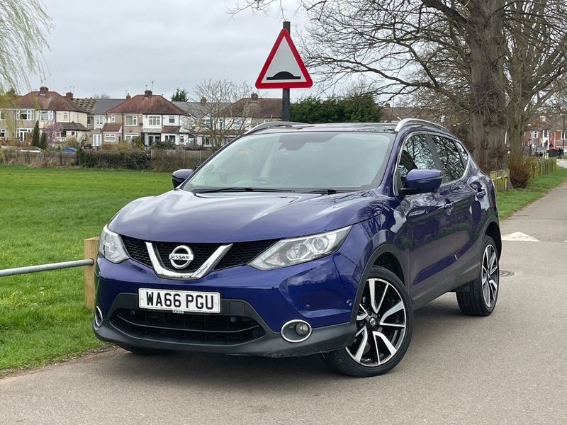 Nissan Qashqai Dci Tekna WA66PGU Blue #3