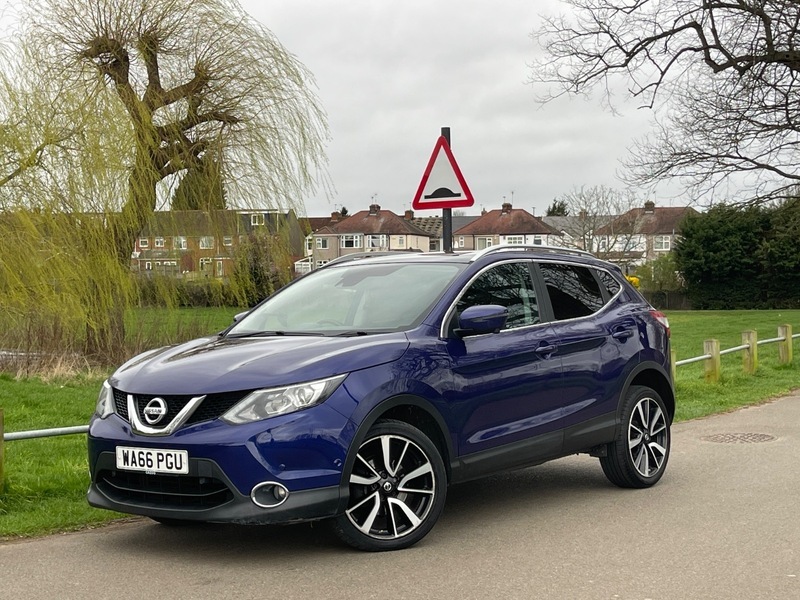 Nissan Qashqai Dci Tekna WA66PGU Blue #4