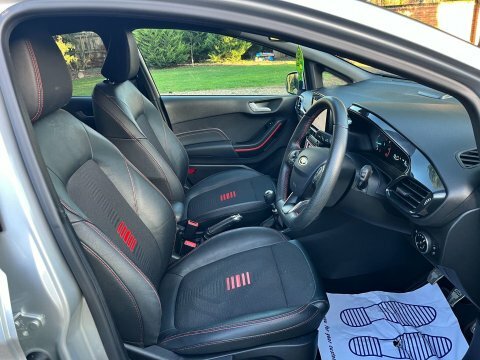 Ford Fiesta 1.0T Ecoboost St-line RE69CXK Silver #2