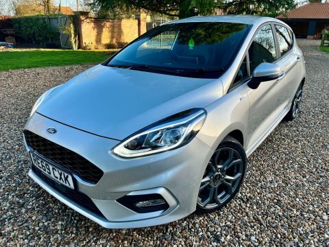 Ford Fiesta 1.0T Ecoboost St-line RE69CXK Silver #6