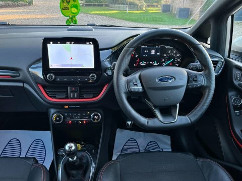 Ford Fiesta 1.0T Ecoboost St-line RE69CXK Silver #5