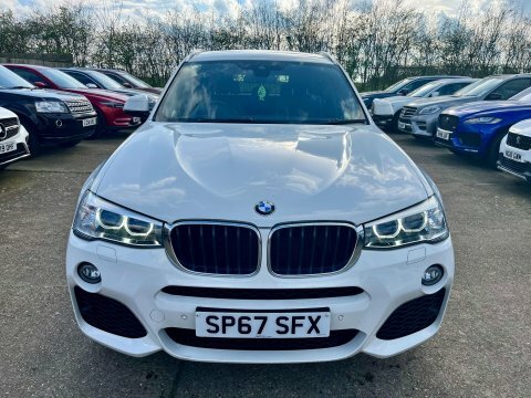 BMW X3 2.0 20D M SP67SFX White #3