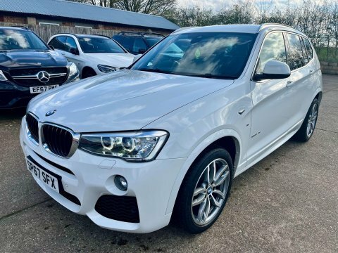 BMW X3 2.0 20D M SP67SFX White #6