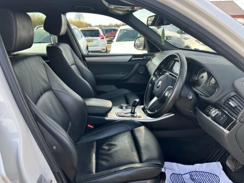 BMW X3 2.0 20D M SP67SFX White #4