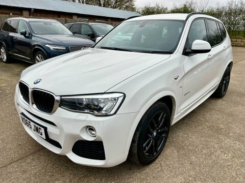 BMW X3 2.0 20D M VO65JWG White #6