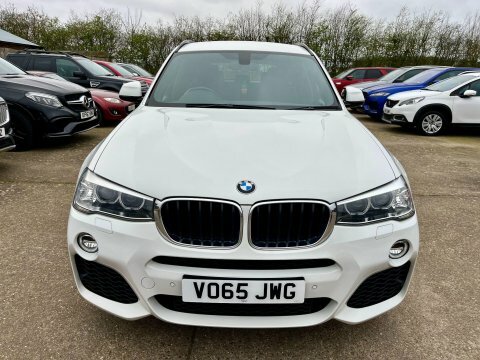 BMW X3 2.0 20D M VO65JWG White #3