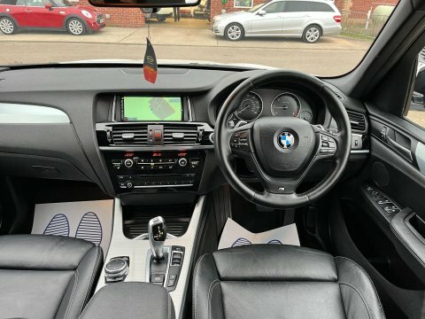 BMW X3 2.0 20D M VO65JWG White #5