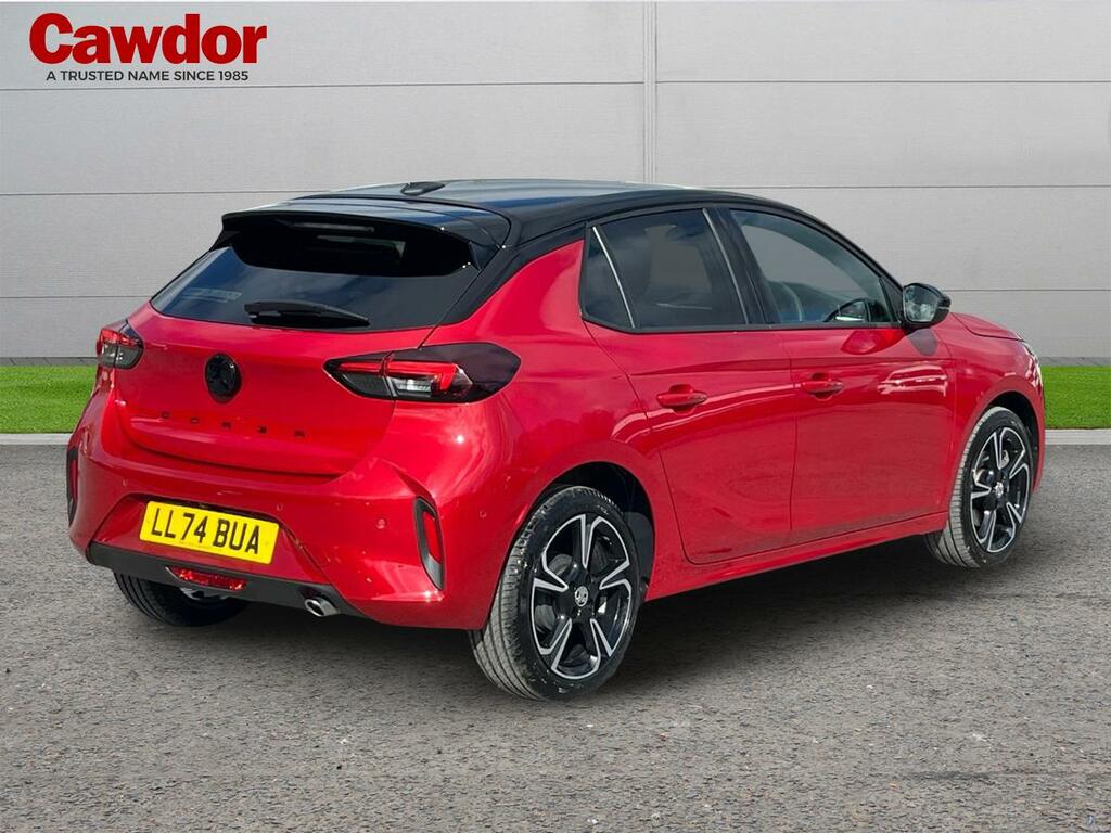 Vauxhall Corsa Gs Turbo LL74BUA Red #4