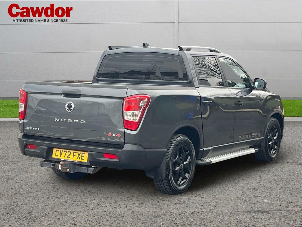 SsangYong Musso Saracen Cab Grey #3