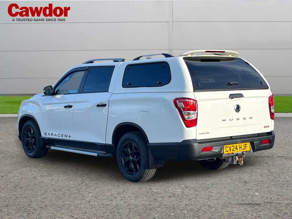 SsangYong Musso Saracen Cab CV24HJF White #5