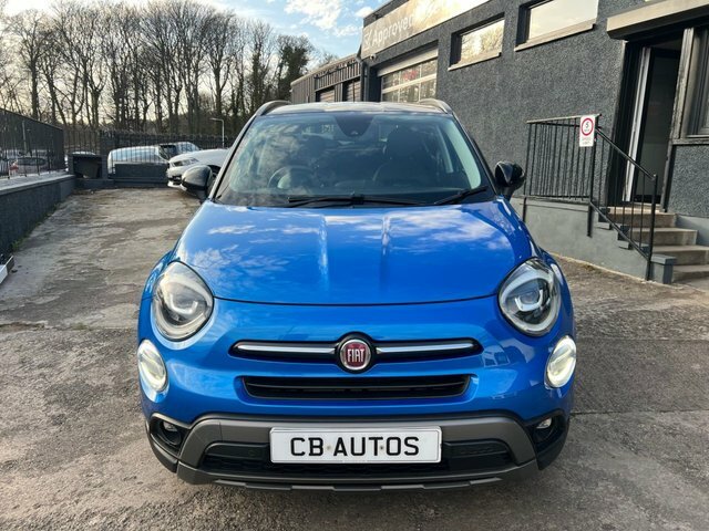 Fiat 500X 2020 1.0 Firefly Turbo Multiair Cross Plus Suv YA70WGF Blue #2