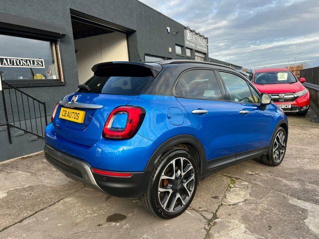 Fiat 500X 2020 1.0 Firefly Turbo Multiair Cross Plus Suv YA70WGF Blue #4