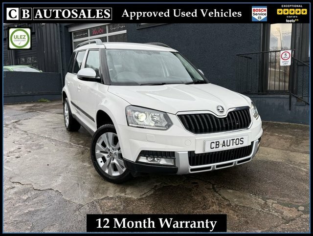 Skoda Yeti 2016 1.2 Tsi Se L Outdoor Euro 6 White