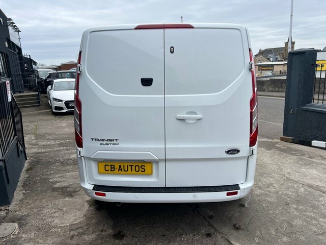 Ford Transit Custom 2022 2.0 300 Ecoblue Limited Crew Van Double Cab 5 MF72ZVV White #6