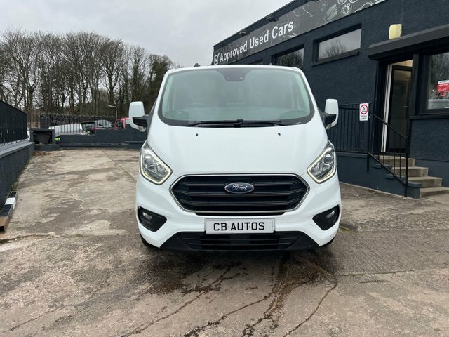Ford Transit Custom 2022 2.0 300 Ecoblue Limited Crew Van Double Cab 5 MF72ZVV White #2