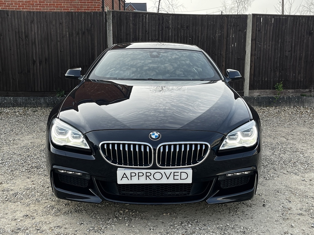 BMW 6 Series Gran Coupe 640D M Sport OW18JKE Black #3