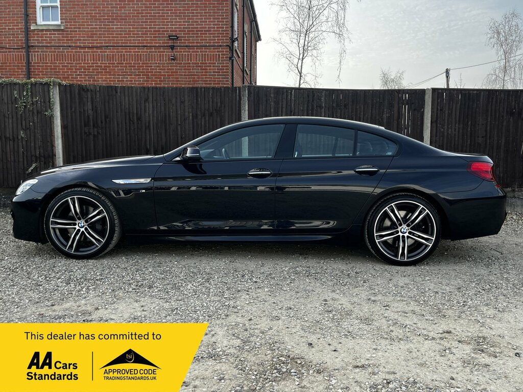 BMW 6 Series Gran Coupe 640D M Sport Black