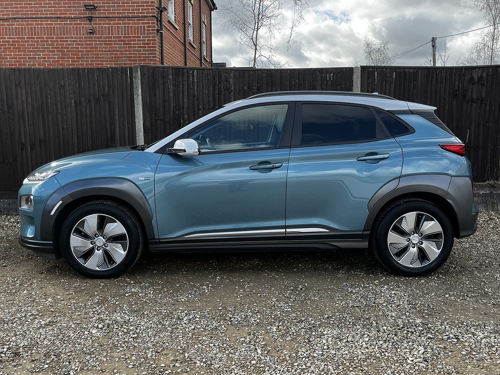 Hyundai Kona Premium Se Blue #5