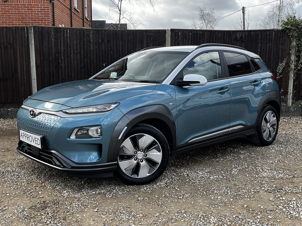 Hyundai Kona Premium Se Blue #4