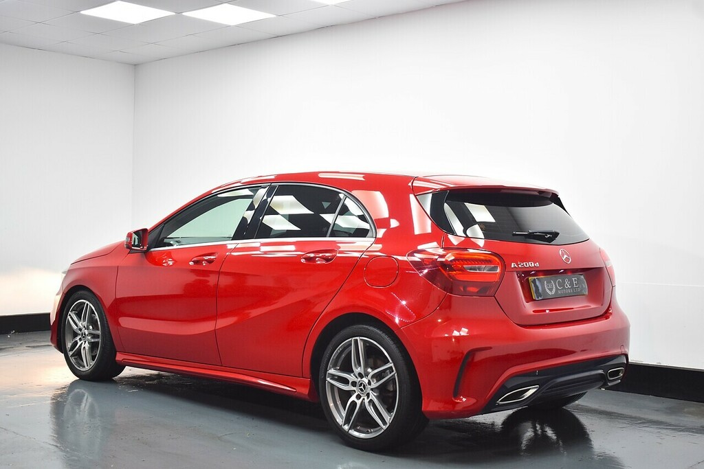 Mercedes-Benz A Class Hatchback WF67NYN Red #4