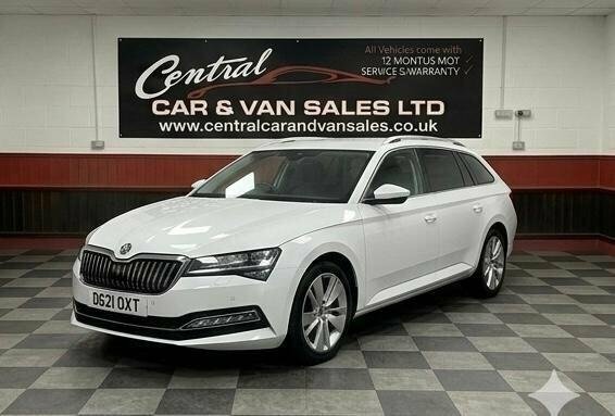Skoda Superb 2L Se L White