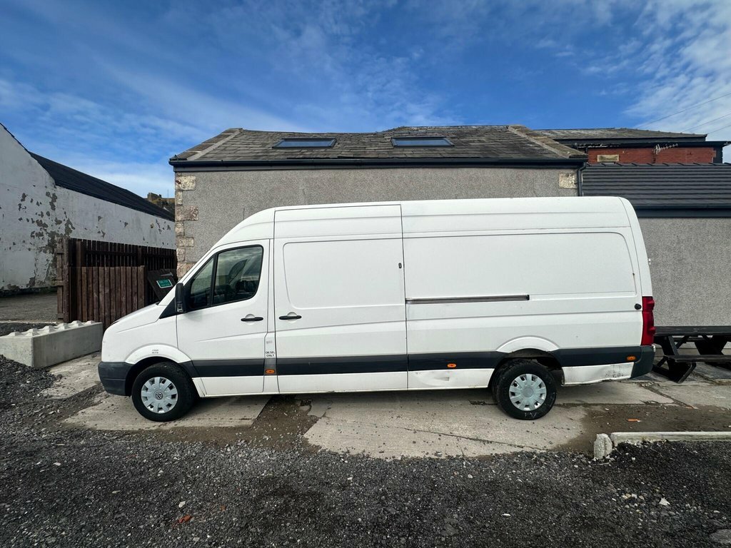 Volkswagen Crafter 2L Cr35 GK67YWU White #6