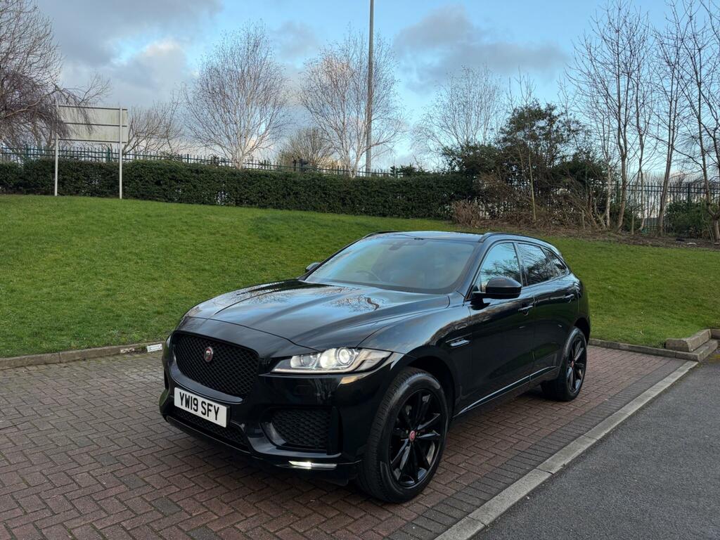 Jaguar F-Pace 2.0 D180 Chequered Flag Awd Euro 6 Ss Black