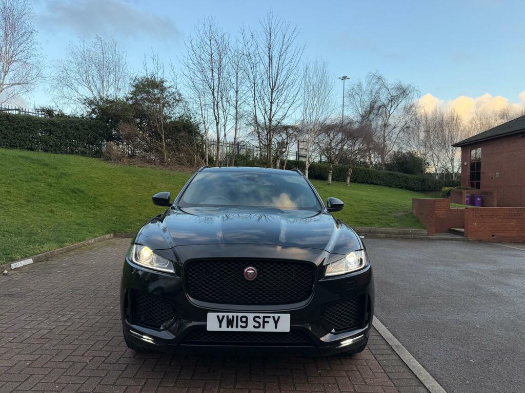 Jaguar F-Pace 2.0 D180 Chequered Flag Awd Euro 6 Ss YW19SFY Black #3