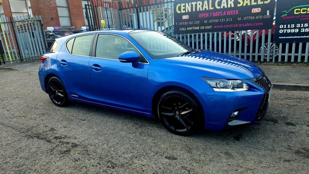 Lexus CT 1.8 200H E-cvt Euro 6 Ss Blue