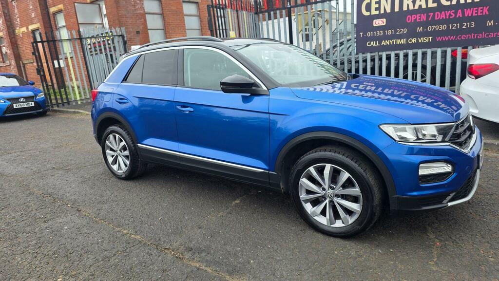 Volkswagen T-Roc 1.5 Tsi Evo Design Dsg Euro 6 Ss NV19HFJ Blue #5