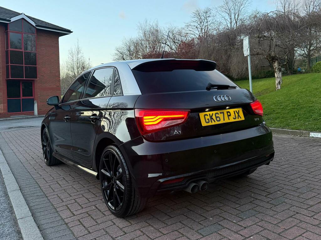 Audi A1 1.4 Tfsi Cod Black Edition Sportback S Tronic Euro GK67PJX Black #6