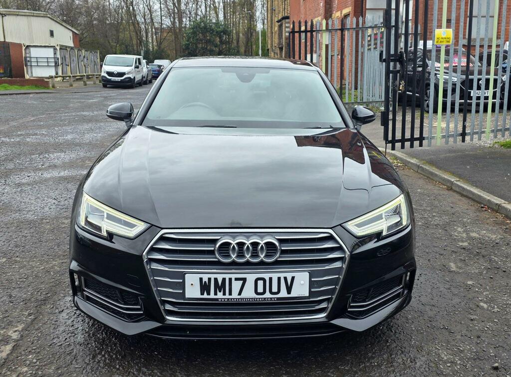 Audi A4 2.0 Tdi Ultra S Line S Tronic Euro 6 Ss WM17OUV Black #2