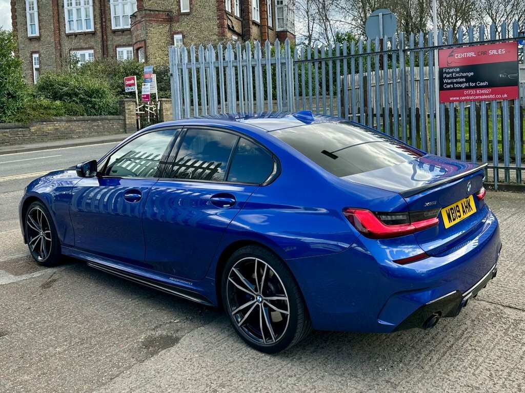 BMW 3 Series 2.0 320D M Sport Saloon Xdrive Eur WB19AHK Blue #5