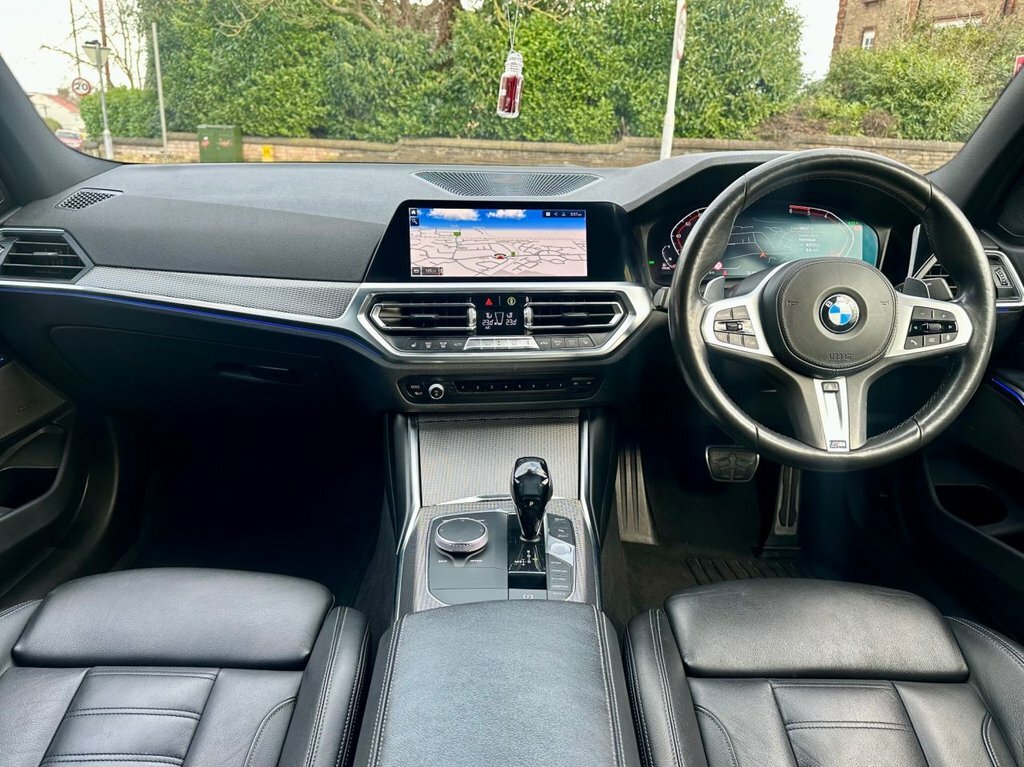 BMW 3 Series 2.0 320D M Sport Saloon Xdrive Eur WB19AHK Blue #2