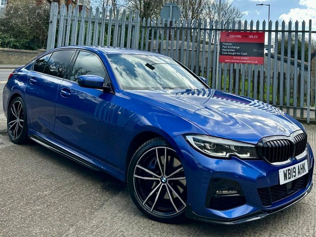 BMW 3 Series 2.0 320D M Sport Saloon Xdrive Eur WB19AHK Blue