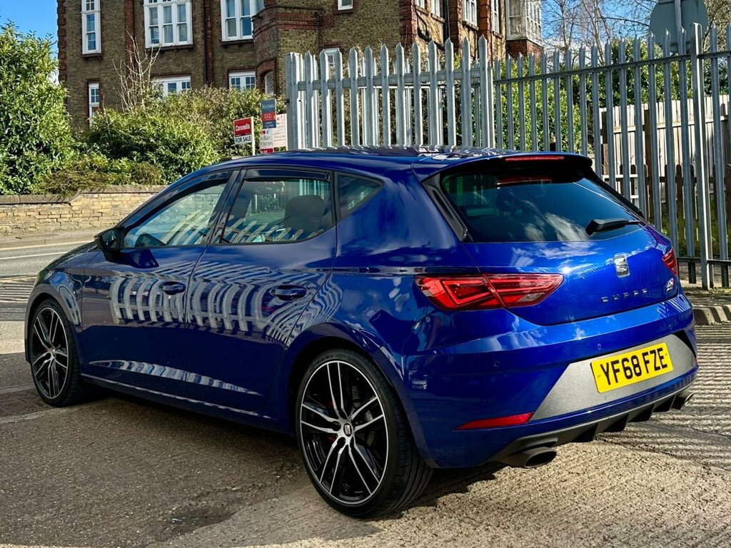 Seat Leon 2.0 Tsi Cupra 290 Hatchback Dsg Euro 6 YF68FZE Blue #5