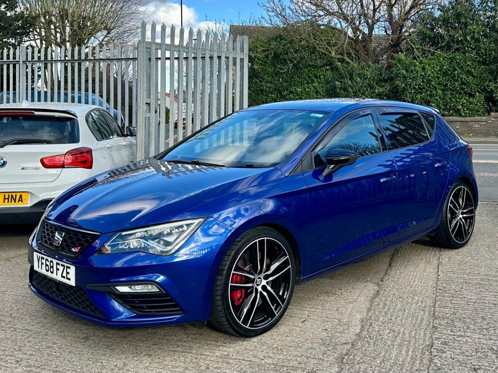 Seat Leon 2.0 Tsi Cupra 290 Hatchback Dsg Euro 6 YF68FZE Blue #3