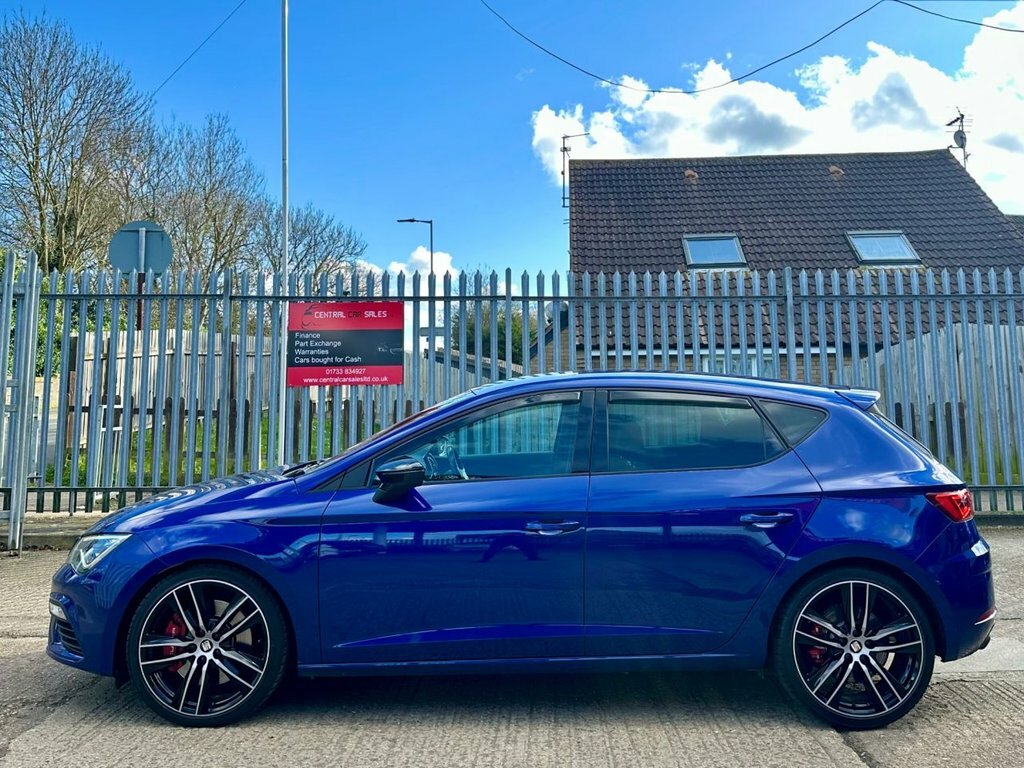 Seat Leon 2.0 Tsi Cupra 290 Hatchback Dsg Euro 6 YF68FZE Blue #4