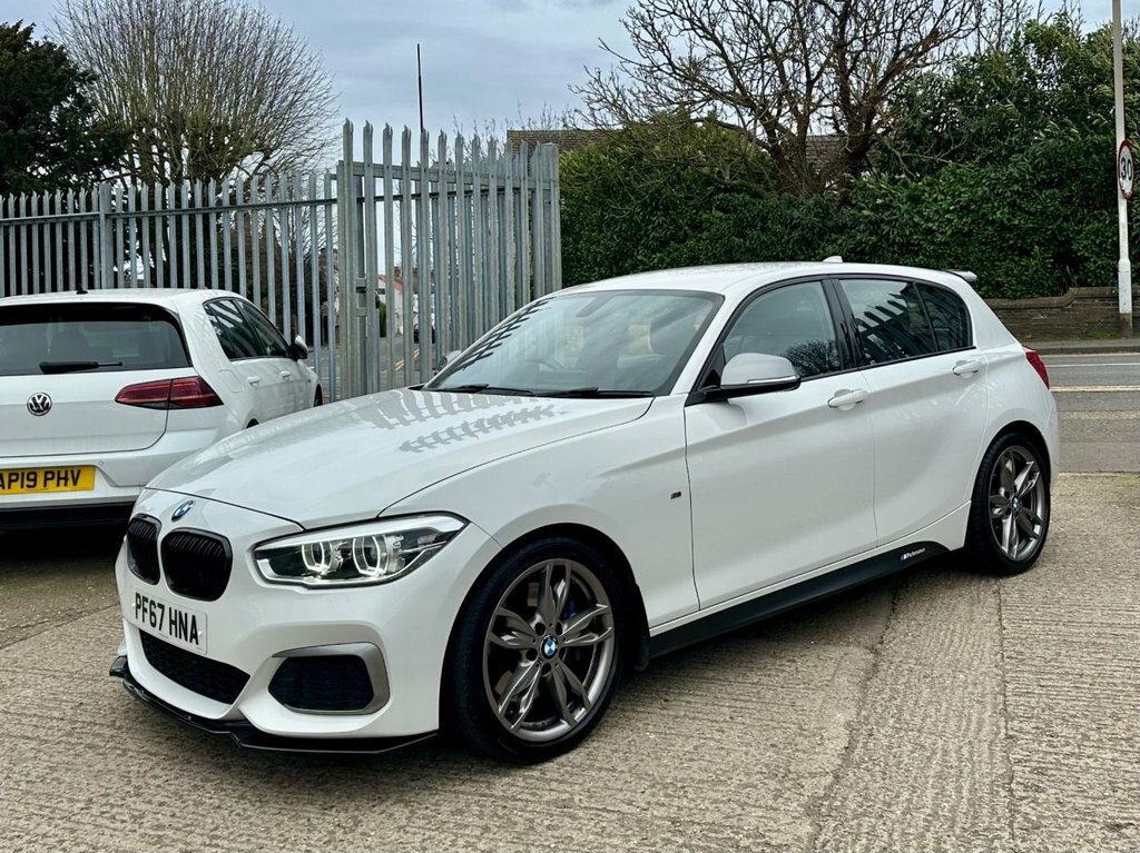 BMW 1 Series 3.0 M140i Hatchback Euro 6 S S PF67HNA White #3