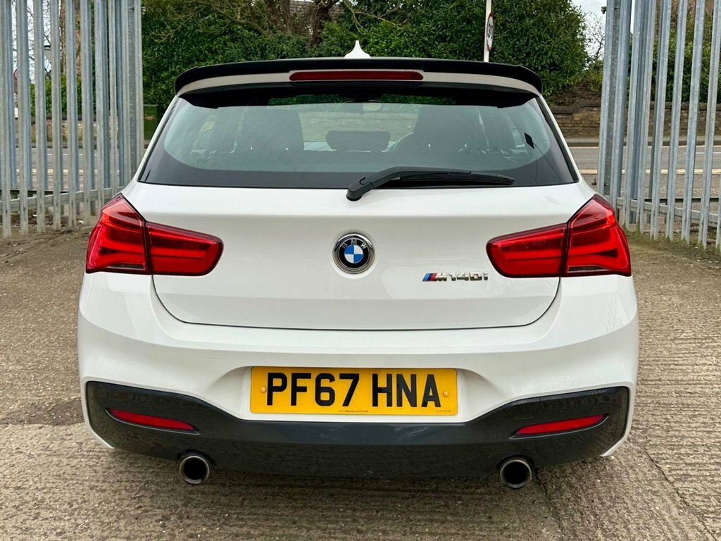 BMW 1 Series 3.0 M140i Hatchback Euro 6 S S PF67HNA White #6