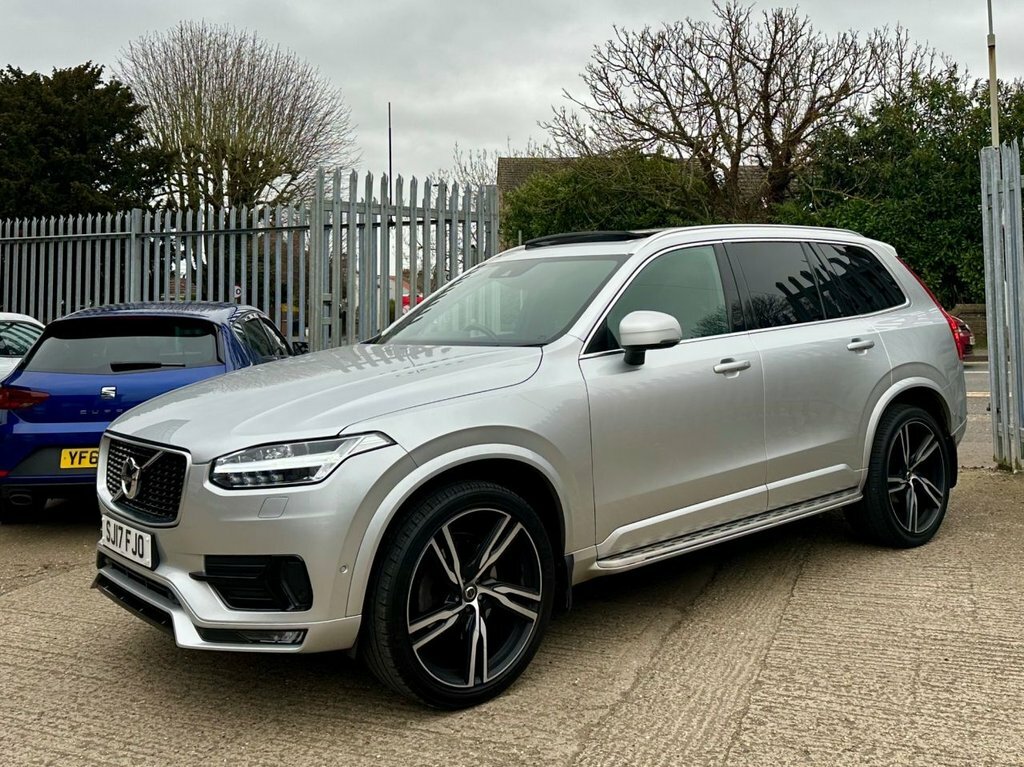 Volvo XC90 2.0 D5 Powerpulse R-design Suv 4Wd SJ17FJO Silver #3