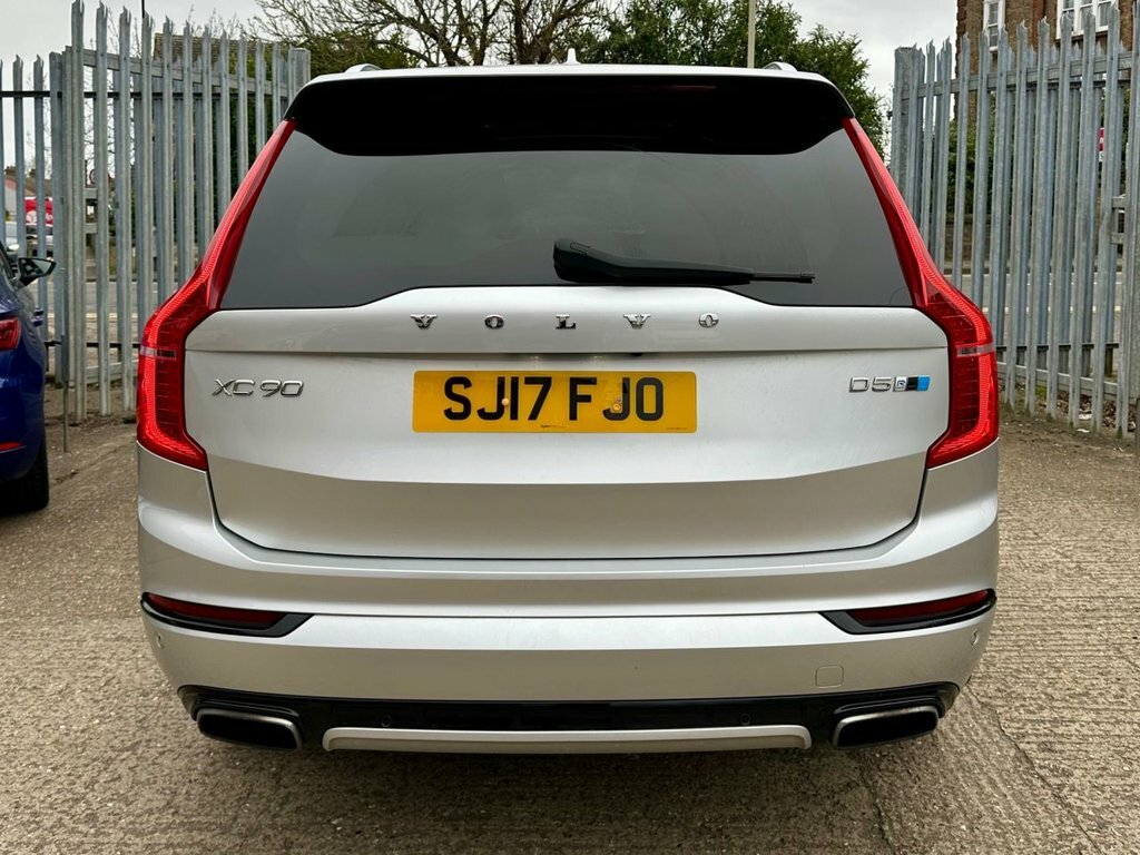 Volvo XC90 2.0 D5 Powerpulse R-design Suv 4Wd SJ17FJO Silver #6