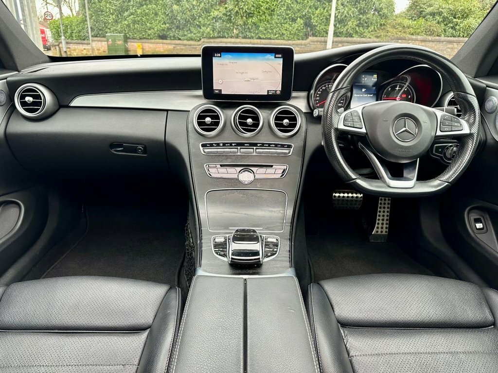 Mercedes-Benz C Class 2.1 C220d Amg Line Premium Plus Coupe KE66NHK Black #2