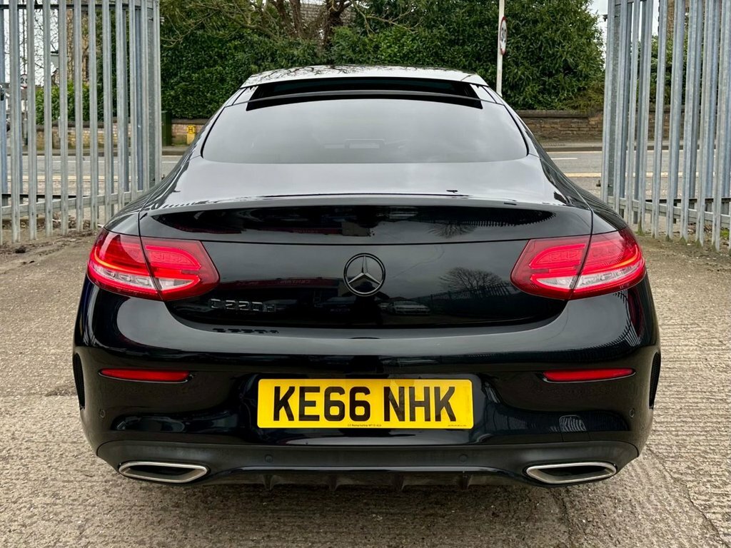 Mercedes-Benz C Class 2.1 C220d Amg Line Premium Plus Coupe KE66NHK Black #6