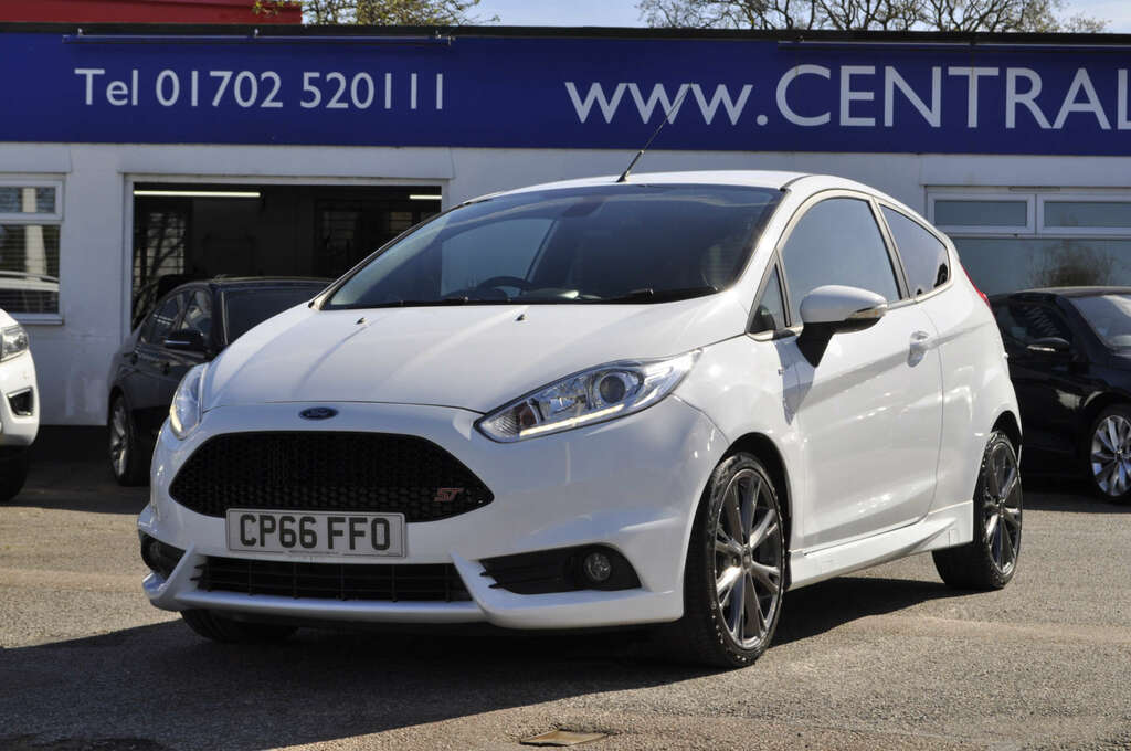 Ford Fiesta 1.0 Fiesta St-line CP66FFO White #4